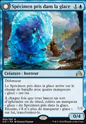 Spécimen pris dans la glace // Horreur éveillée