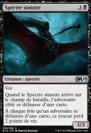 Spectre sinistre