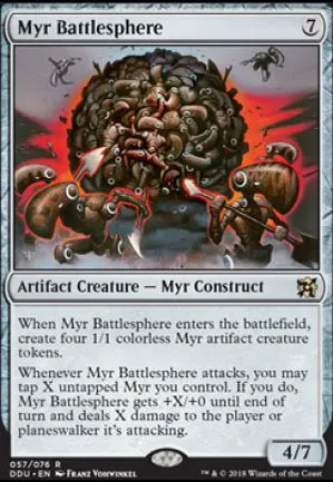 Sphère de bataille myr
