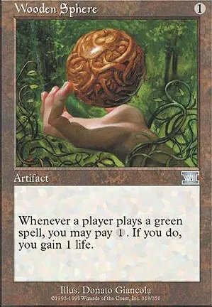 Sphère de bois
