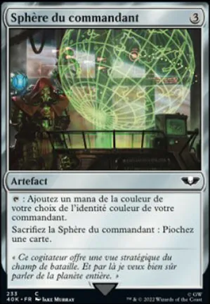 Sphère du commandant