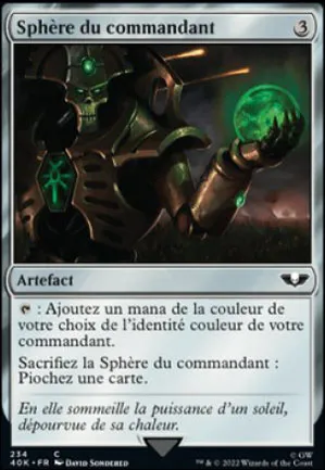 Sphère du commandant