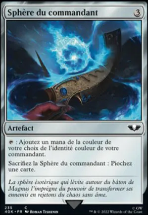 Sphère du commandant