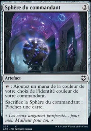Sphère du commandant