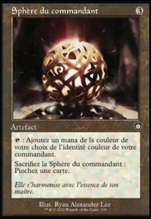 Sphère du commandant
