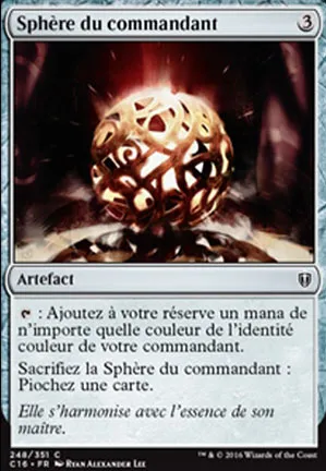 Sphère du commandant
