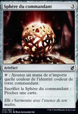 Sphère du commandant