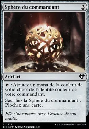 Sphère du commandant