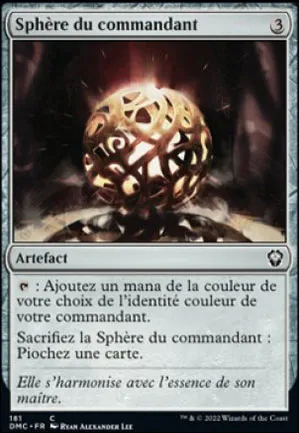 Sphère du commandant