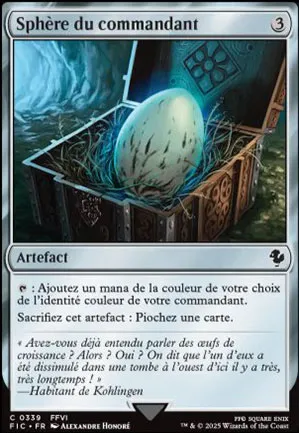 Sphère du commandant
