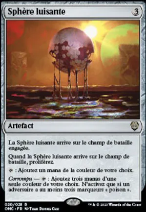 Sphère luisante