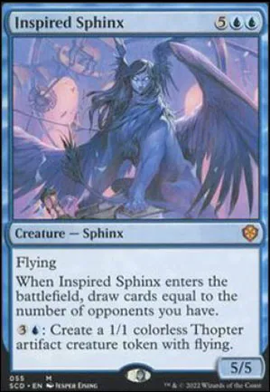 Sphinge inspirée