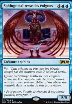 Sphinge maîtresse des énigmes