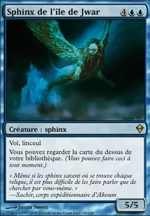 Sphinx de l'île de Jwar