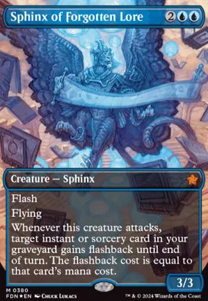 Sphinx de la sapience oubliée