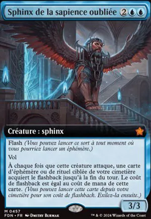 Sphinx de la sapience oubliée