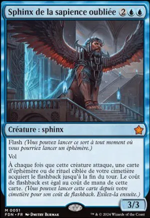 Sphinx de la sapience oubliée