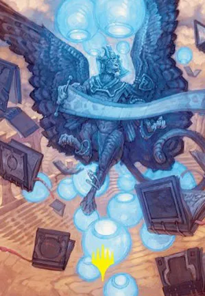 Sphinx de la sapience oubliée - Illustration