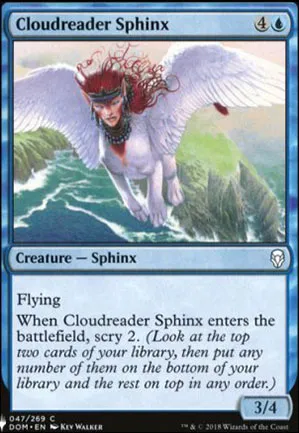 Sphinx déchiffre-nuage