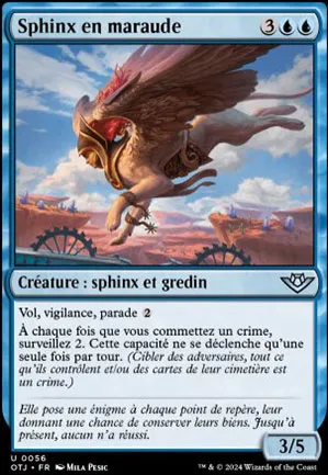 Sphinx en maraude