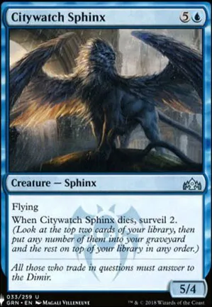 Sphinx espion de la cité
