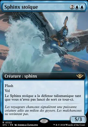 Sphinx stoïque