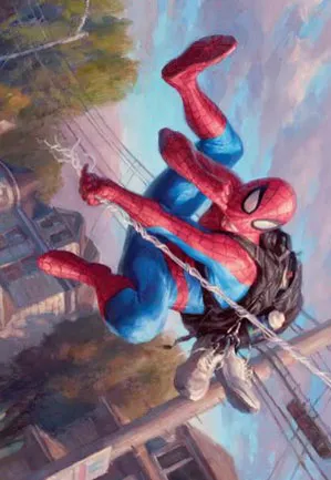 Spider-Man, le lanceur de toile - Illustration