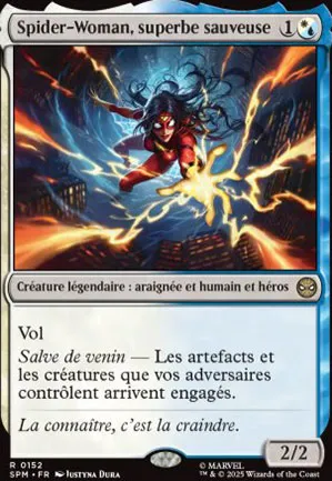 Spider-Woman, superbe sauveuse