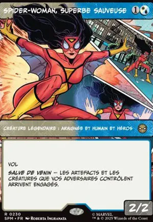 Spider-Woman, superbe sauveuse