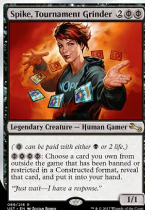 Spike, Tournament Grinder