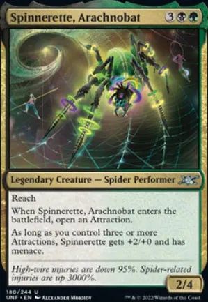 Spinnerette, Arachnobat