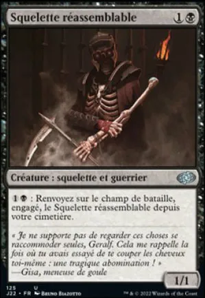 Squelette réassemblable