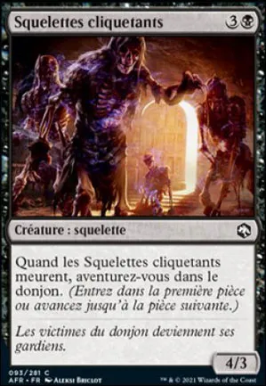Squelettes cliquetants