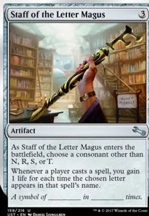 Staff of the Letter Magus