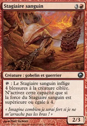 Stagiaire sanguin