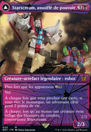 Starscream, assoiffé de pouvoir // Starscream, chef des Seekers