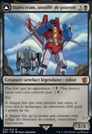 Starscream, assoiffé de pouvoir // Starscream, chef des Seekers