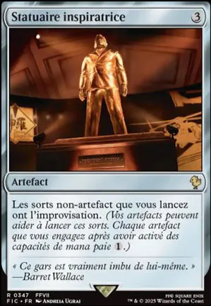 Statuaire inspiratrice