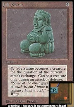 Statue de jade