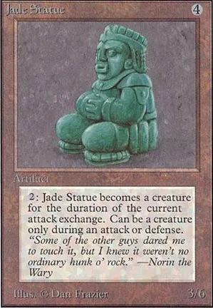 Statue de jade