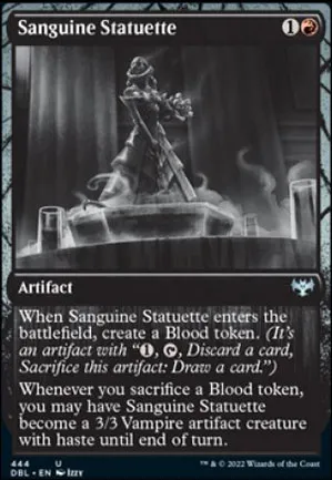 Statuette sanguine