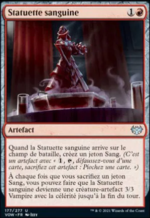 Statuette sanguine