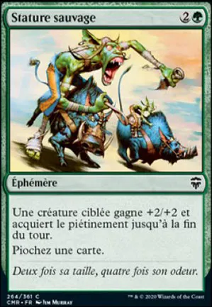 Stature sauvage