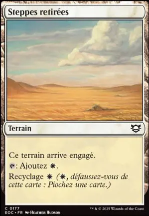 Steppes retirées