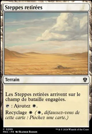 Steppes retirées