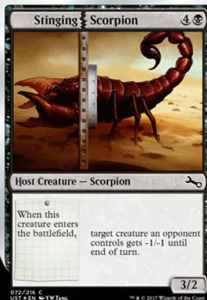 Stinging Scorpion