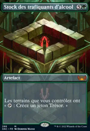 Stock des trafiquants d'alcool