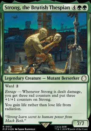 Strong, comédien brutal