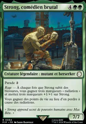 Strong, comédien brutal