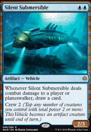 Submersible silencieux